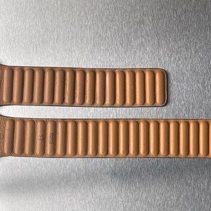 Apple Watch Leather Link band 45